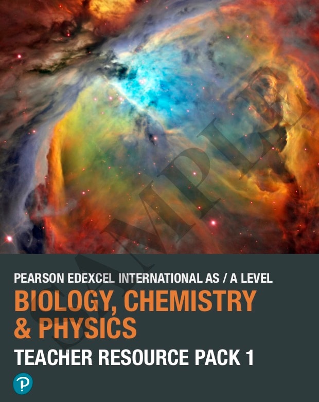 Biology Chemistry and Physics Teacher Resource Packs sample